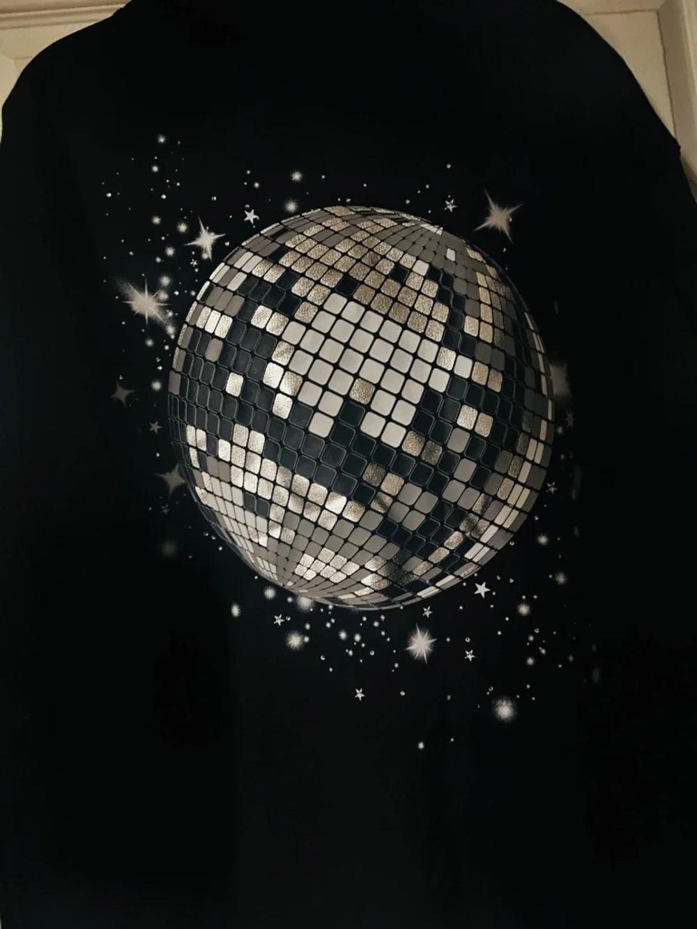 wild fable Black Star Pocket Hoodie - Picture 3 of 5